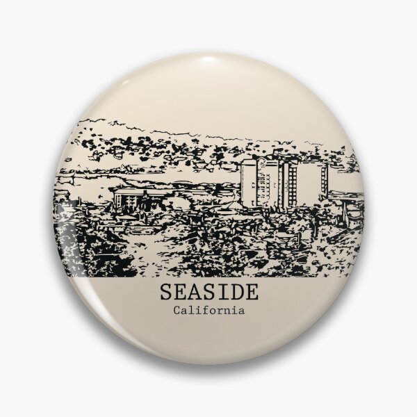 Artikelvorschau, Seaside - Kalifornien entworfen und verkauft von Lakeric Cityscapes.
