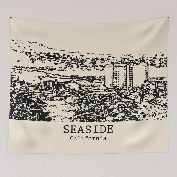 Item preview, Seaside - California designed and sold by Lakeric Cityscapes.