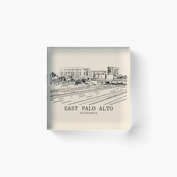 Item preview, East Palo Alto - California designed and sold by Lakeric Cityscapes.