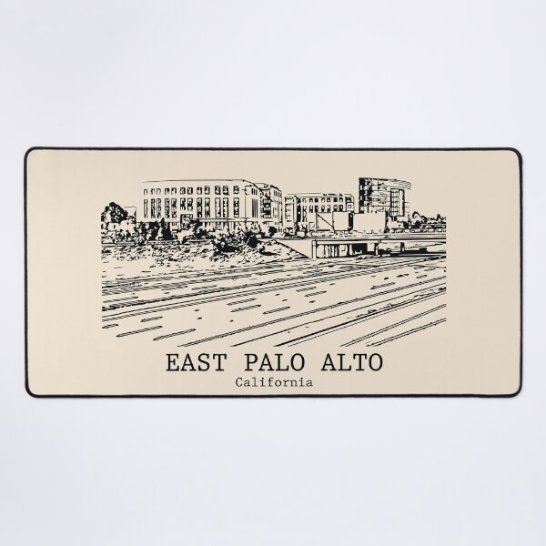 Item preview, East Palo Alto - California designed and sold by Lakeric Cityscapes.