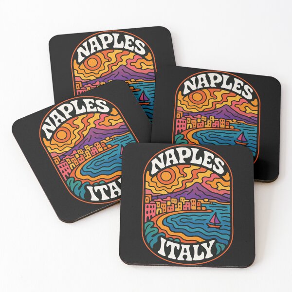 Item preview, Naples Italy Trippy Travel designed and sold by TomFrontierArt.
