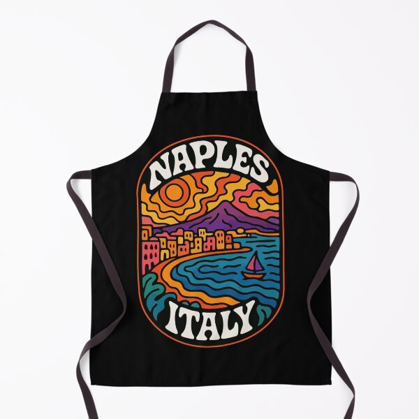 Item preview, Naples Italy Trippy Travel designed and sold by TomFrontierArt.