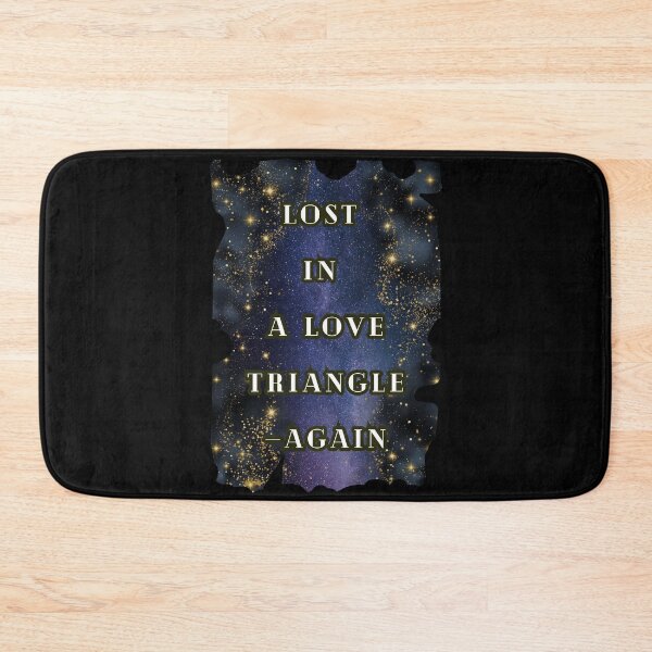 Item preview, Lost In A Love Triangle Again, Dark Romance Book Lover Trope  designed and sold by DarkRomanceMom.
