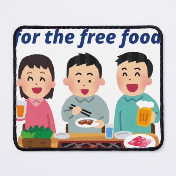 Item preview, I'm Only Here for the Food - Funny Single Friend Quote designed and sold by PhantomArtStore.