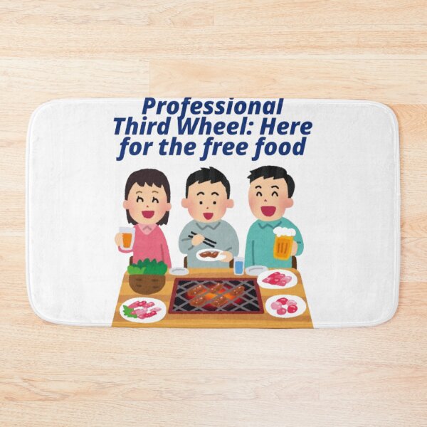 Item preview, I'm Only Here for the Food - Funny Single Friend Quote designed and sold by PhantomArtStore.