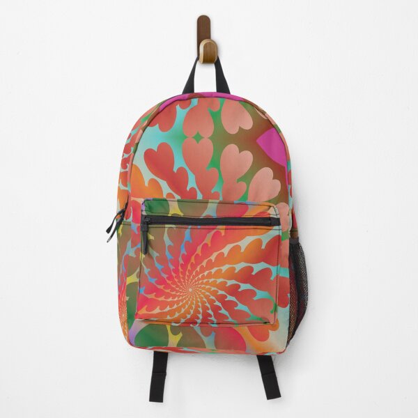 Item preview, Multicolor Heart Bloom: Infinite Love Vibration designed and sold by OIL Pattern Design .