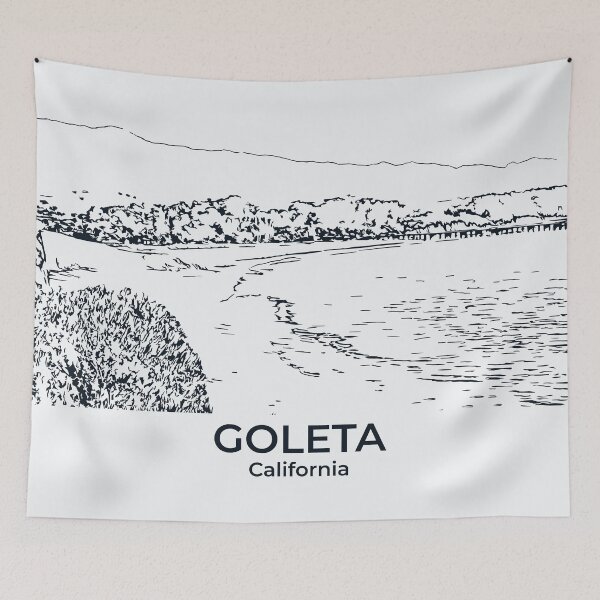 Item preview, Goleta - California designed and sold by Lakeric Cityscapes.
