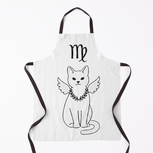 Item preview, Virgo Cat Minimalist Design | Zodiac Astrology Illustration designed and sold by CuteKats.