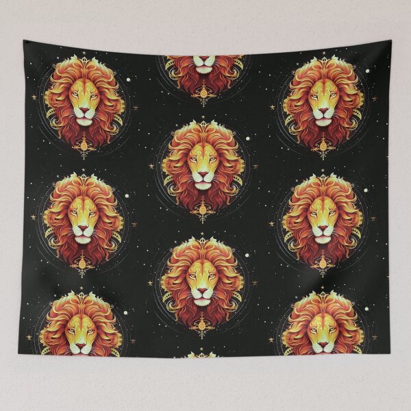 Item preview, HEAD OF THELION AMONG THE STARS designed and sold by Pabhas.