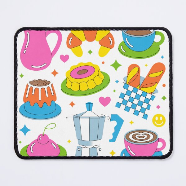 Item preview, Neon Breakfast Doodles designed and sold by Marplesmade.