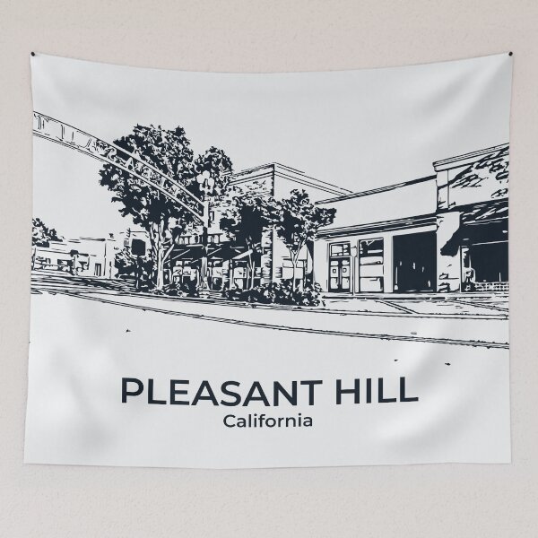 Item preview, Pleasant Hill - California designed and sold by Lakeric Cityscapes.