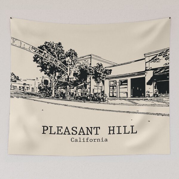 Item preview, Pleasant Hill - California designed and sold by Lakeric Cityscapes.