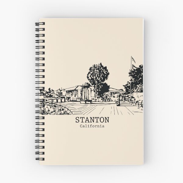 Item preview, Stanton - California designed and sold by Lakeric Cityscapes.