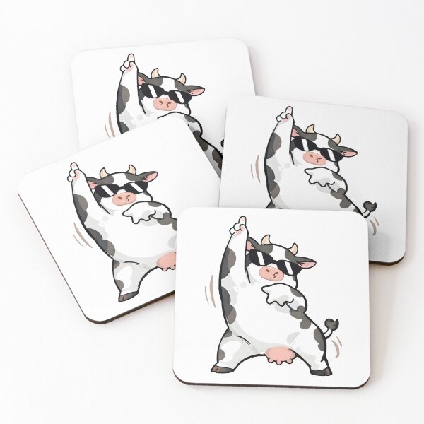 Item preview, Funny Dancing Cow with Sunglasses designed and sold by Senkov.