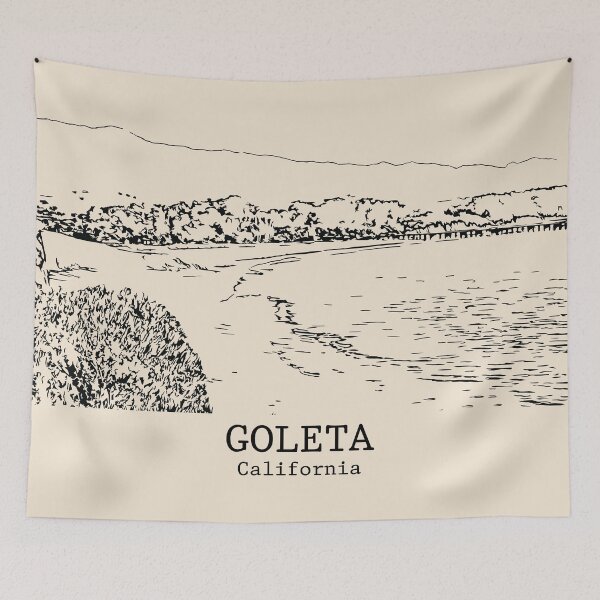 Item preview, Goleta - California designed and sold by Lakeric Cityscapes.