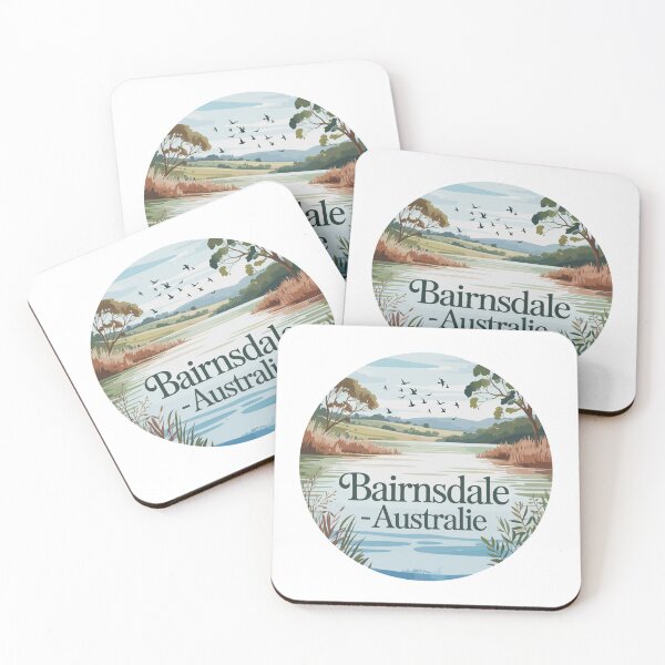 Item preview, Bairnsdale – Illustrated Lake View designed and sold by JessArty ⭐⭐⭐⭐⭐.