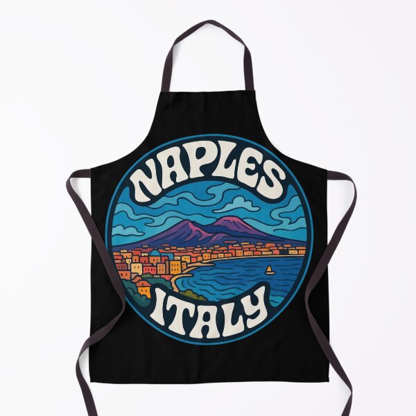 Item preview, Naples Italy Travel designed and sold by TomFrontierArt.