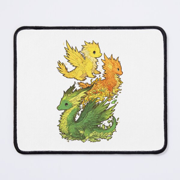 Item preview, Three Colorful Dragons Lore designed and sold by Earthchild8888.