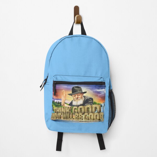 Item preview, Chabad Artistic 3D Typography with Inspiring Painting of Lubavitcher Rebbe - THINK GOOD designed and sold by Greenwald Gallery.