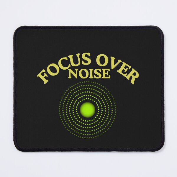 Item preview, Focus Over Noise Quote Shirt – Minimal Target Design for Clarity and Discipline designed and sold by AdicretorDesign.