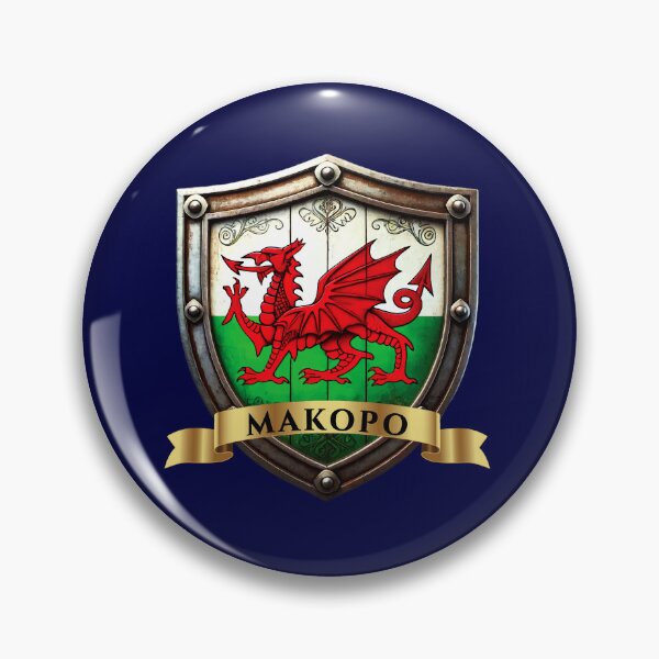 Item preview, Makopo Welsh Heritage Crest Shield designed and sold by Highlandkings.