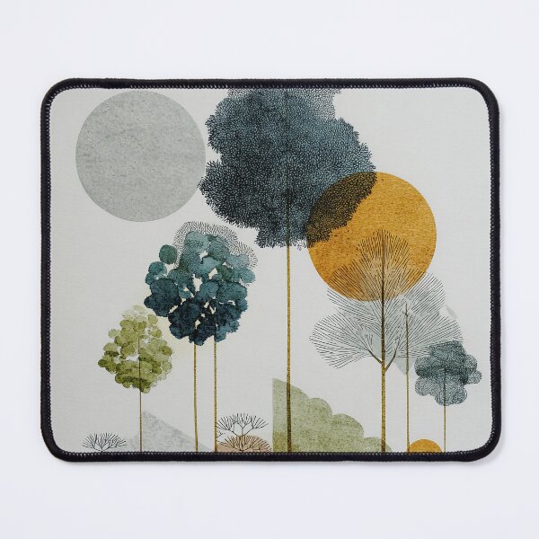 Item preview, Silent Geometry Forest designed and sold by casaloomaria.