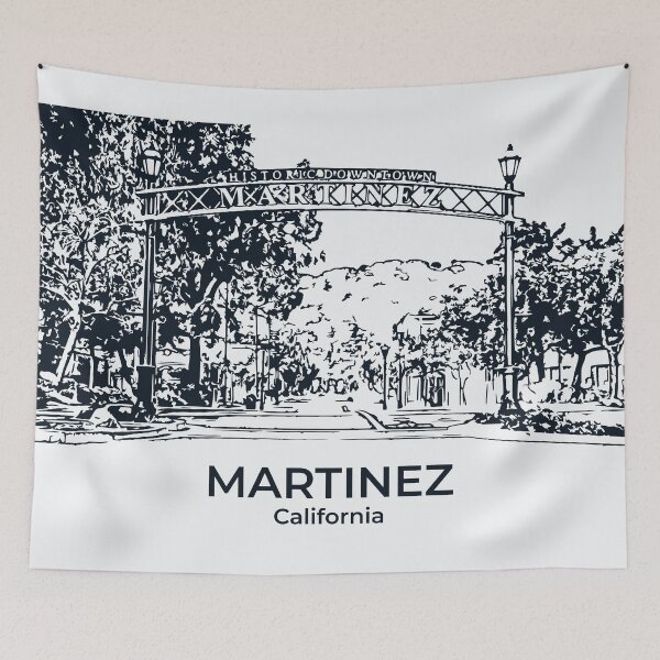 Item preview, Martinez - California designed and sold by Lakeric Cityscapes.