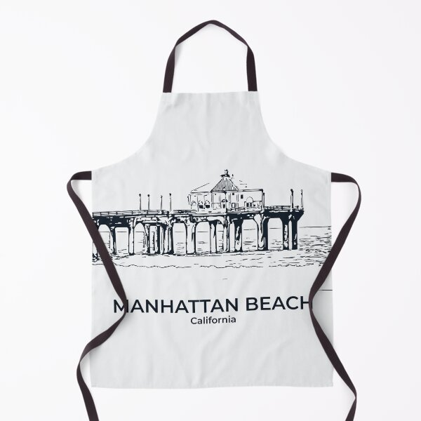 Artikelvorschau, Manhattan Beach - Kalifornien entworfen und verkauft von Lakeric Cityscapes.
