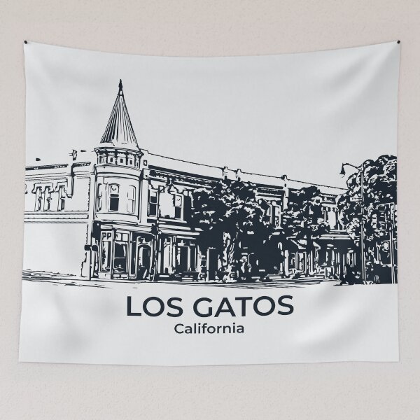 Item preview, Los Gatos - California designed and sold by Lakeric Cityscapes.
