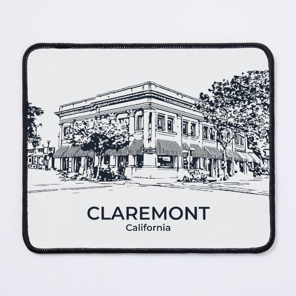 Artikelvorschau, Claremont - Kalifornien entworfen und verkauft von Lakeric Cityscapes.
