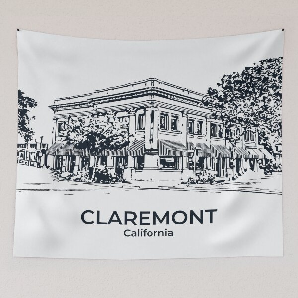 Item preview, Claremont - California designed and sold by Lakeric Cityscapes.