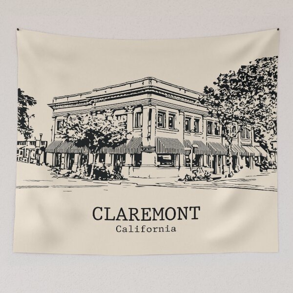 Item preview, Claremont - California designed and sold by Lakeric Cityscapes.