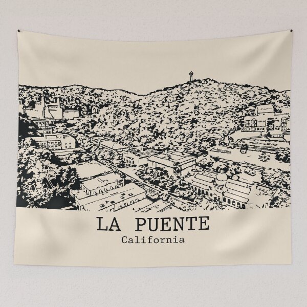 Item preview, La Puente - California designed and sold by Lakeric Cityscapes.