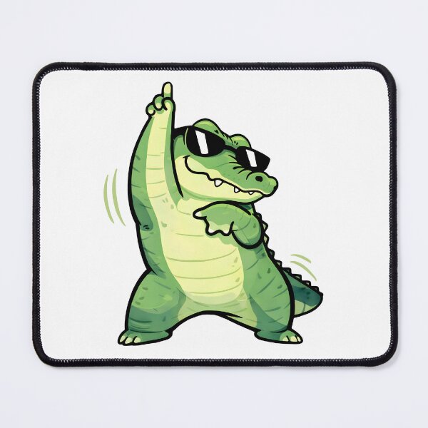 Item preview, Cool Dancing Alligator with Sunglasses designed and sold by Senkov.