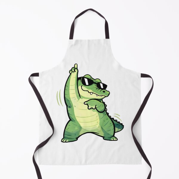 Artikelvorschau, Cooler tanzender Alligator mit Sonnenbrille entworfen und verkauft von Senkov.