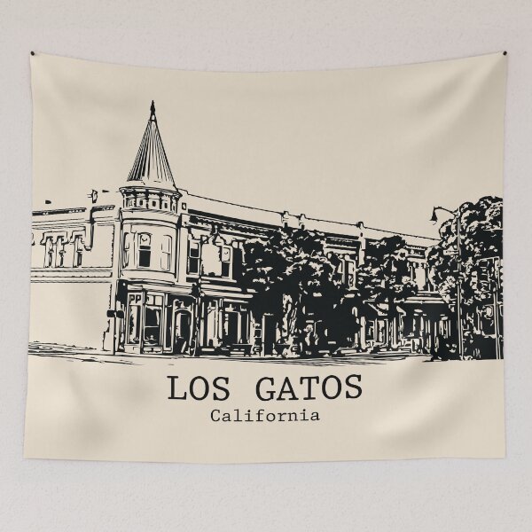 Item preview, Los Gatos - California designed and sold by Lakeric Cityscapes.