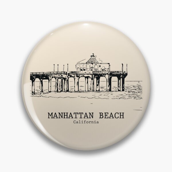 Item preview, Manhattan Beach - California designed and sold by Lakeric.