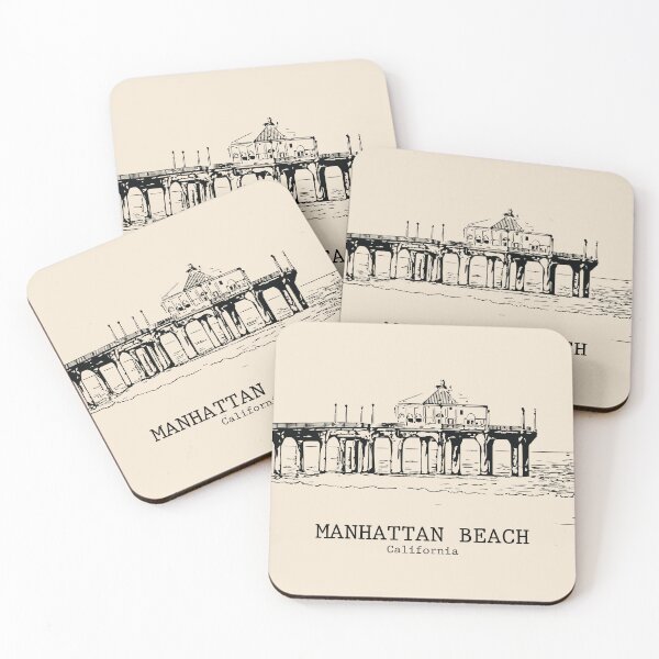 Item preview, Manhattan Beach - California designed and sold by Lakeric Cityscapes.