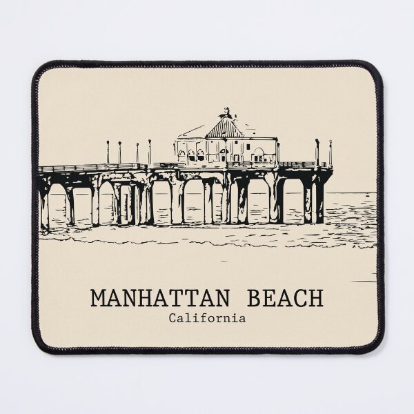 Item preview, Manhattan Beach - California designed and sold by Lakeric Cityscapes.