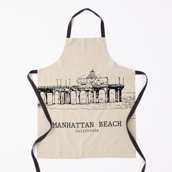 Artikelvorschau, Manhattan Beach - Kalifornien entworfen und verkauft von Lakeric Cityscapes.