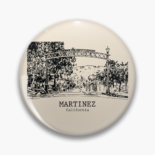 Item preview, Martinez - California designed and sold by Lakeric Cityscapes.
