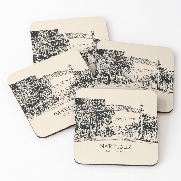 Item preview, Martinez - California designed and sold by Lakeric Cityscapes.