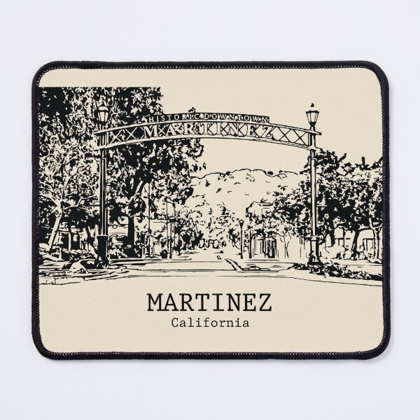 Item preview, Martinez - California designed and sold by Lakeric Cityscapes.