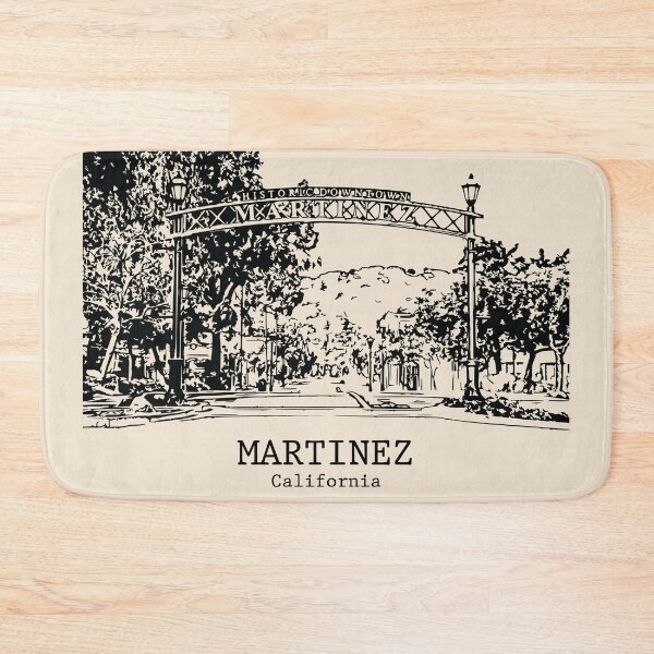 Item preview, Martinez - California designed and sold by Lakeric Cityscapes.