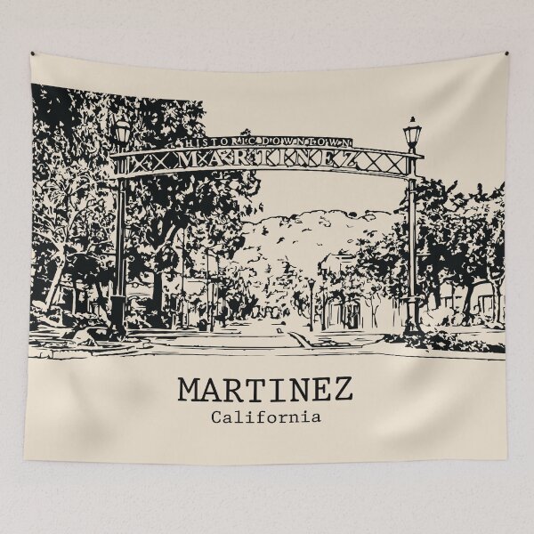 Item preview, Martinez - California designed and sold by Lakeric Cityscapes.