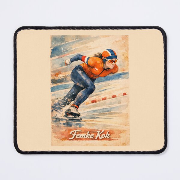 Item preview, Femke Kok Speed Skating Sprint designed and sold by Sarcastic designs.
