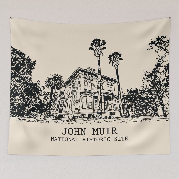 Item preview, John Muir National Historic Site designed and sold by Lakeric Cityscapes.