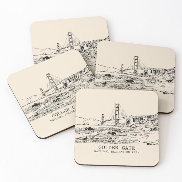 Item preview, Golden Gate National Recreation Area designed and sold by Lakeric Cityscapes.