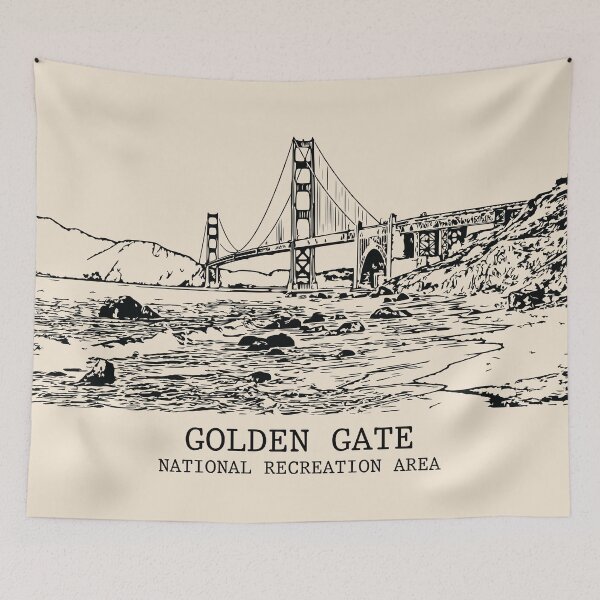 Item preview, Golden Gate National Recreation Area designed and sold by Lakeric.