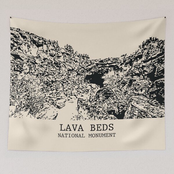 Item preview, Lava Beds National Monument designed and sold by Lakeric.